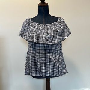 Michael Michael Kors size medium plaid blouse